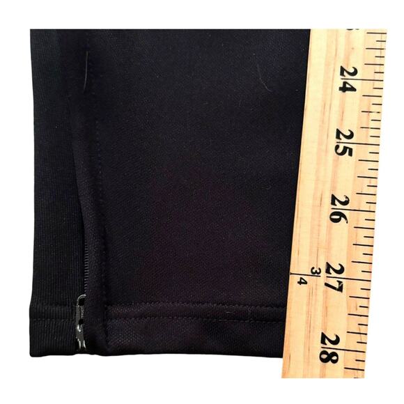 Adidas Tiro Tapered Track Pants Black White Stripe Jogger Climacool Size Medium - Picture 4 of 8